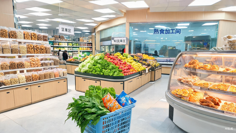三只松鼠想通了,零食店的尽头是卖菜